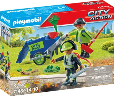 Produktbild von PLAYMOBIL City Action 71434 Stadtreinigungsteam