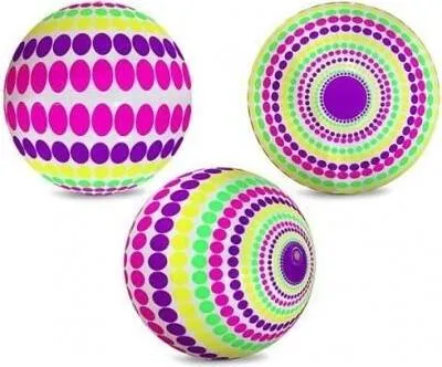 Image de Boule en PVC 230MM - Mélange arc-en-ciel