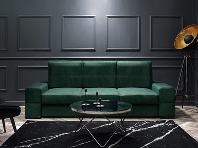 Produktbild von Sofa mit Stauraum AKILI - grün/schwarz