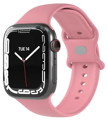 Obrázek produktu pro Techsuit – Watchband (W031) řemínek pro Apple Watch 1/2/3/4/5/6/7/8/9/10/SE/SE 2 (38/40/41/42 mm) – růžový