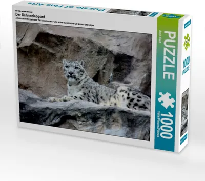 Produktbild von Calvendo Ein Motiv aus dem Kalender Der Schneeleopard 1000 Teile Puzzle quer 640x480mm, Klatt Arno; 7292742