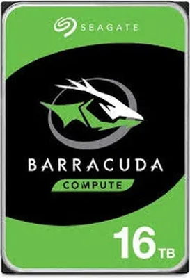 Immagine prodotto di Seagate Barracuda ST16000DM001 - Disco rigido - 16 TB - interno - 3,5″ (8,9 cm)