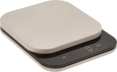 Imagen del producto de Rosti 25683, balanza de cocina electrónica, capacidad de 10 kg, precisión de 1 g, color beige, material: acrilonitrilo butadieno estireno (ABS), plástico