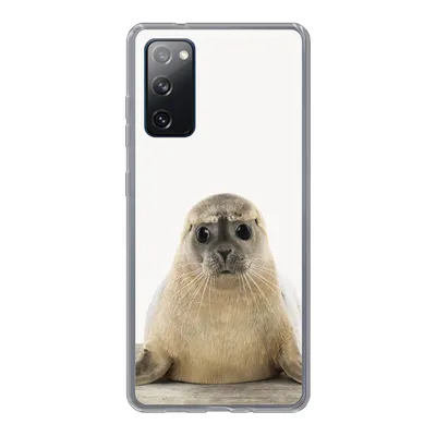 Produktbild von MuchoWow® Handyhülle Schutzhülle Hülle für Samsung Galaxy S20 FE Robbe - Tiere - Kinder - Jungen - Mädchen - Kinder Silikon Softcase Handy Hülle - Abdeckung