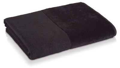 Produktbild von MÖVE 111045244-050100, Schwarz, Einfarbig, Baumwolle, 50 x 100 cm, Maschinenwäsche, Deutschland
