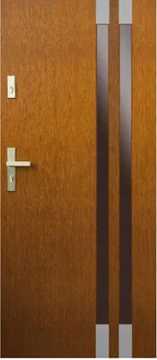Immagine prodotto di Porta esterna in legno spessore 72 mm calda Porta d'ingresso della casa DP24 a qualsiasi dimensione
