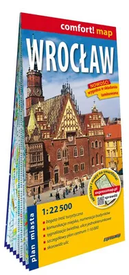 Zdjęcie produktu dla Comfort! map Wrocław 1:22 500 - praca zbiorowa