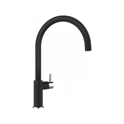 Produktbild von Schock Armatur Hekate 549000S, Schwarz, Hochdruck, Festauslauf