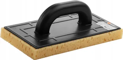 Produktbild von Kunststoffspachtel mit porösem, wasserabsorbierendem Schwamm, 25 mm, 130 x 270 mm, Polax