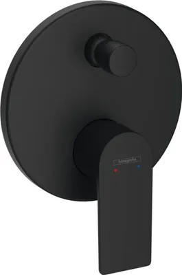 Zdjęcie produktu dla Hansgrohe Rebris E - Bateria wannowa ścienna, czarny matowy 72469670