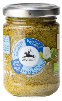 Productafbeelding van Alce Nero Pesto Genovese Vegan  (130 gr)