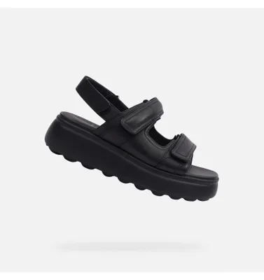 Produktbild von Geox Schwarze Damensandalen Spherica EC4.1 S 39