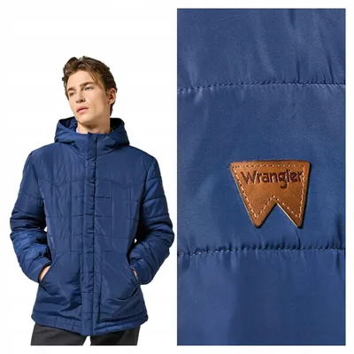 Immagine prodotto di Wrangler | Giacca imbottita invernale da uomo, modello di transizione, calda, casual, taglia L