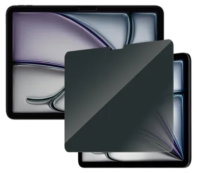 Obrázek produktu pro PanzerGlass ® 2-Way Privacy Screen Protector iPad Air 11'' (2024-2025) | iPad 11" (2025) | iPad 10.9'' (2022) | Ultra-Wide Fit, Apple, Apple - iPad Air 11" (2026), Apple - iPad Air 11" (2025), Apple - iPad Air 11" (2024), Apple -..., Aplikace nasucho, Odolné proti poškrábání, Odolný proti nárazům, Průhledná, 1 kusů