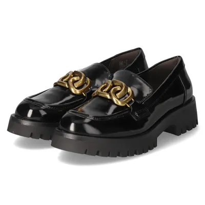 Produktbild von Tamaris Damen Slipper/ Loafer Schwarz SynthetikGröße:41