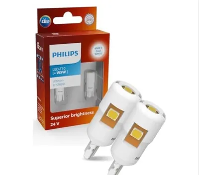 Obrázok produktu pre Philips Ultinon 24961CU70X2, 24 V, W5W, LED, 6000 K, 2 kusov