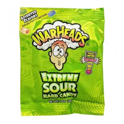 Produktbild von Warheads Extreme Sour Hard Candy (15 x 28g)