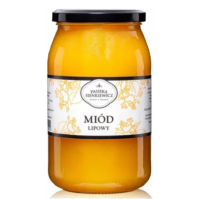 Immagine prodotto di Miele di tiglio 900ml 1200g PASIEKA SIENKIEWICZ