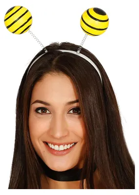 Produktbild von Bienen Haarreif als Kostüm-Accessoire für Fasching