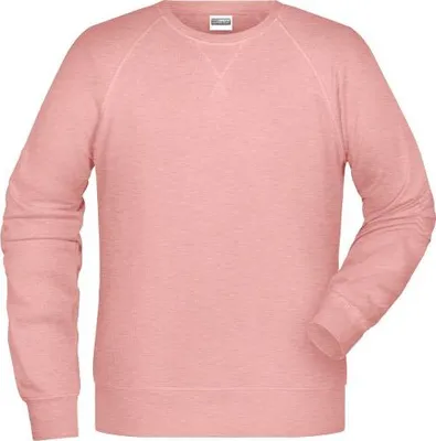 Produktbild von Klassisches Sweatshirt mit Raglanärmeln rose-melange, Gr. L