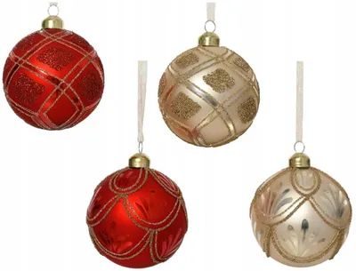 Productafbeelding van Kerstbal glas d8 cm a4 Z Decoris