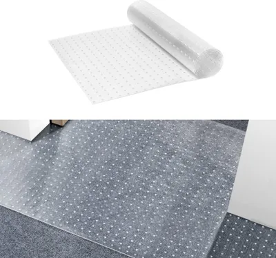 Zdjęcie produktu dla Ochrona dywanu dla zwierząt domowych - Odporna na zadrapania osłona z PVC - 61 x 1,83 m - Idealna dla kotów