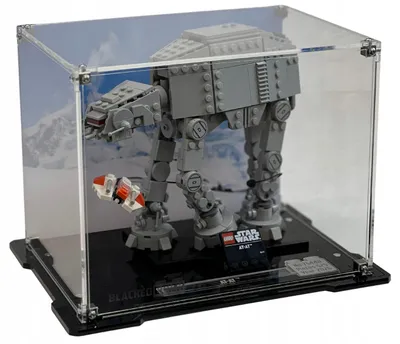 Image de Vitrine noire pour LEGO® 75440 Star Wars – AT-AT™, avec fond imprimé