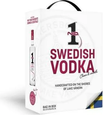 Produktbild von No.1 Vodka 37,5% Vol.3,0L Bag in Box