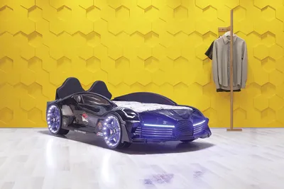 Produktbild von Autobett Moon Full in Schwarz