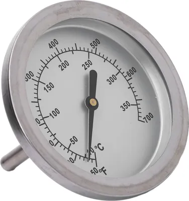 Image de Thermomètre de four en acier inoxydable à grand cadran Thermomètre de cuisine pour gril de four pour la cuisine