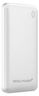 Produktbild von REALPOWER PB-10000 SSB,10.000mAh,Feststoffbatterie,weiss