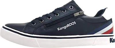 Image de KangaRoos K-VM Chow RV : chaussures de sport pour hommes, modèle à lacets, couleur bleue, style décontracté