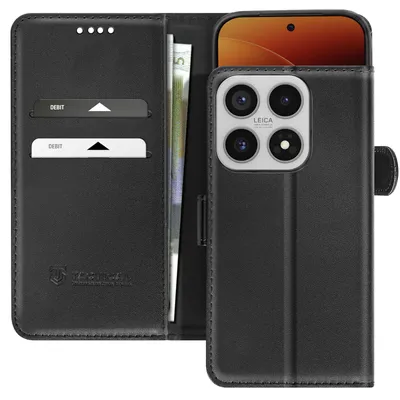 Produktbild von Tactical, Field Notes Wallet Etui mit Standfunktion stoßfest Xiaomi 17, Schwarz