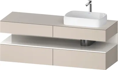 Produktbild von DURAVIT QA4778022910010 QTG KWTU WH Ek. 1600x550x600 Tp. Mt.
