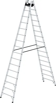 Produktbild von MUNK Sprossenstehleiter 2x16 Sprossen