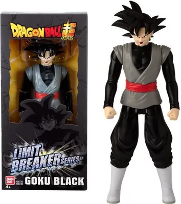 Produktbild von Dragon Ball Actionfigur von Goku Black | Bandai Limit Breaker Figur | 30 cm