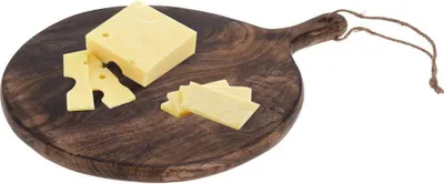 Zdjęcie produktu dla Okrągła deska do serwowania, drewno mango, 40 cm