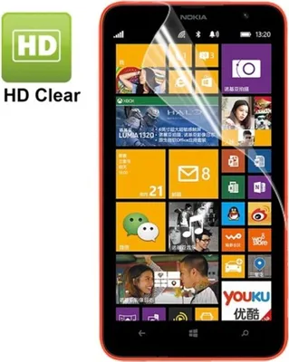 Produktbild von Schutzfolie klar für Handy Nokia Lumia 1320