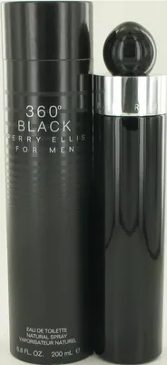 Obrázek produktu pro Perry Ellis 360° Black for Men EDT 200 ml M