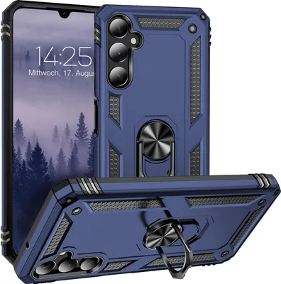 Produktbild von Armor Outdoor Handyhülle für Samsung Galaxy A05s Handy Panzer Case Cover Schutzhülle Farbe: Blau