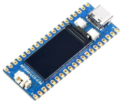 Produktbild von WaveShare RP2040-LCD-0.96 MCU Board with LCD Based on Raspberry Pi Pico RP2040
