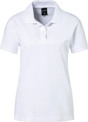 Produktbild von Damenpoloshirt Fb. weiß Gr. XS : XS : weiß : 100% Baumwolle 180 g/m²