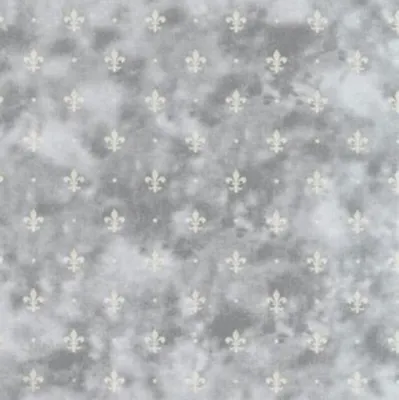 Produktbild von Klebefolie - Möbelfolie French Lily Lilie dunkelgrau silber 45 cm x 200 cm Nachbildungfolie