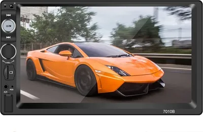 Obrázek produktu pro 7010b 7 Inch Mp5 Car Stereo Radio Bluetooth Usb Fm 2 Din Auto Multimedia Video přehrávač černý