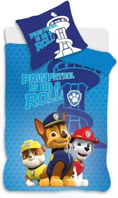 Immagine prodotto di Biancheria da letto per bambini PAW Patrol "in rotolo", 100x135cm