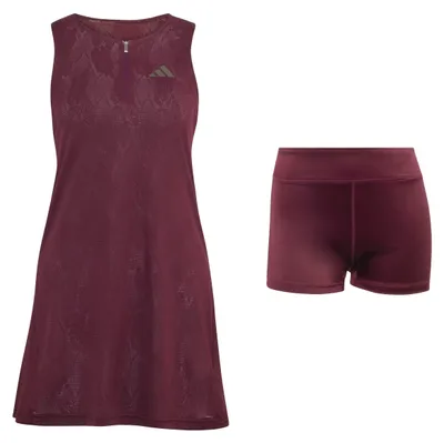 Produktbild von ADIDAS DRESS PRO Damen Tenniskleid Bordeauxrot M
