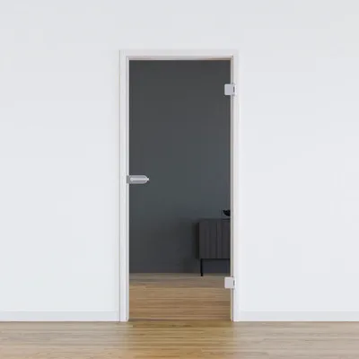 Produktbild von Pertura Glastür Freia Clear 959 x 2085 x 8 mm Rechts für Beschlag Studio Office