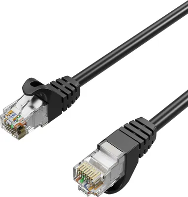 Obrázok produktu pre shiverpeaks FL31-391550 Shiverpeaks RJ45 Patchkabel S/FTP Cat7, PUR, schwarz 1,5m