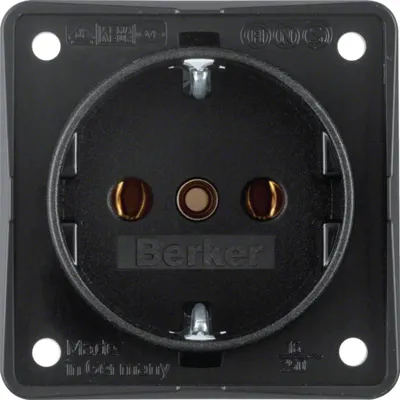 Obrázek produktu pro Hager 9418505, Černá, IP44, 10 kusů, 250 V