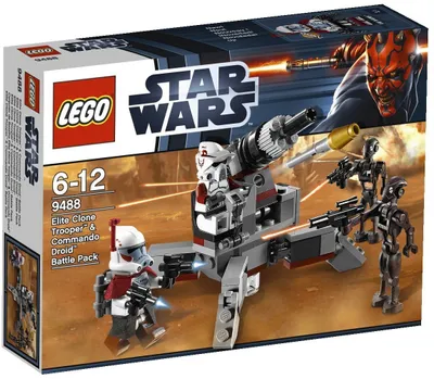 Produktbild von Lego Elite Clone Trooper & Commando Droid Battle Pack, Mehrfach